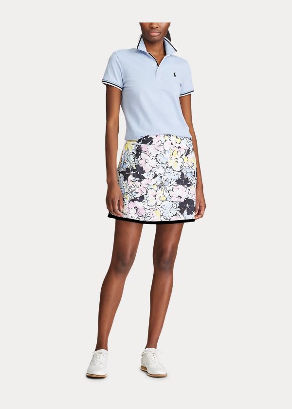 Women's Ralph Lauren Floral Flounce Golf Skorts | 089362ASH